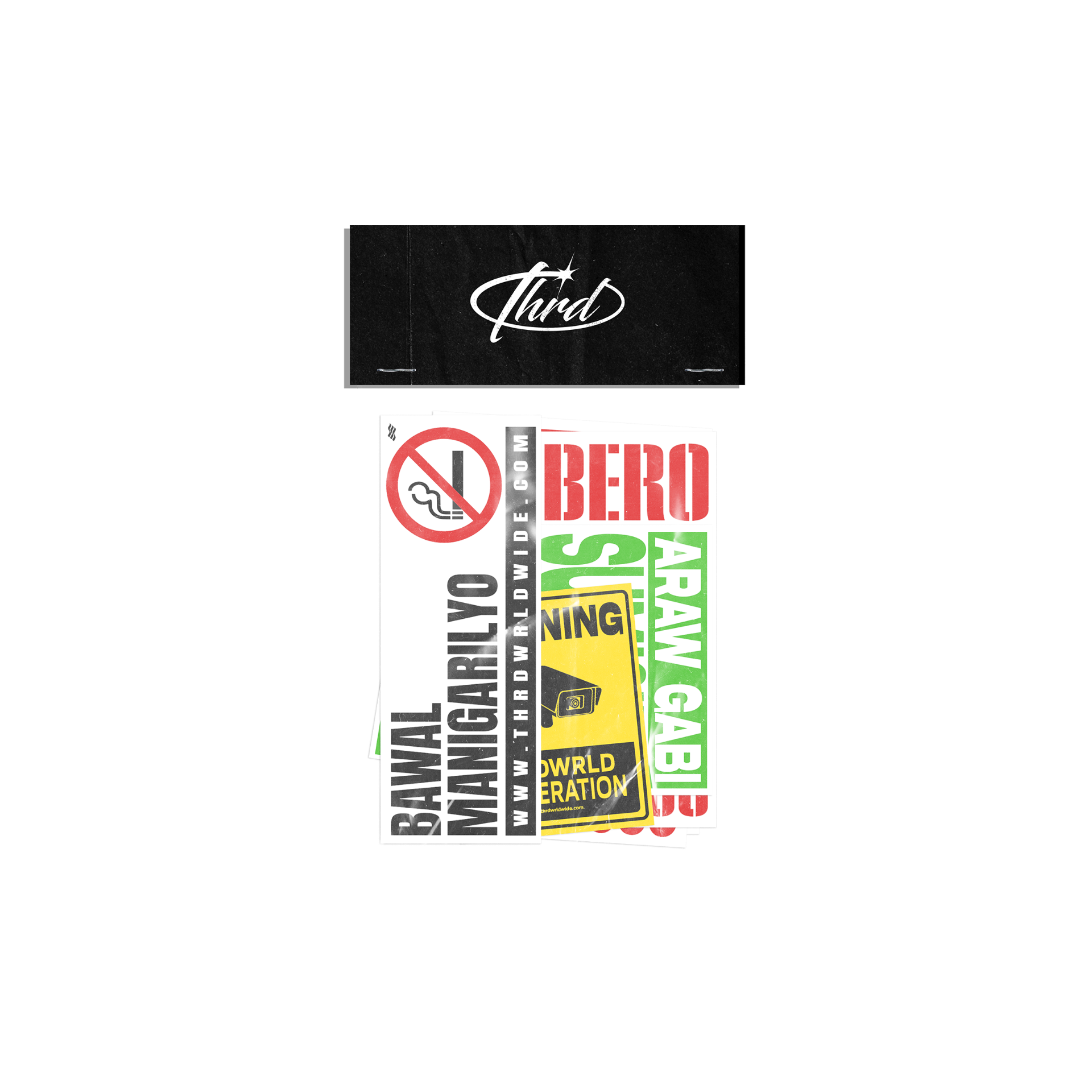 THRDWRLD Sticker Pack vol. 1